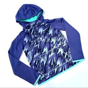 NIKE girls hooded sweatshirt small